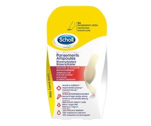 Scholl Pansements Ampoules Petit format pour orteils 6 pansements Pansement(S) 5 pc(s)