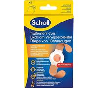 Scholl Pansements coricides, action ciblée contre les cors - La boîte de 8 pansements