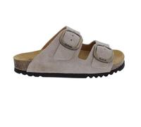 Scholl Pantoufle Avec Semelle Intérieure Noelle Beige Foncé En Daim - Daim Beige