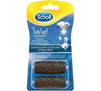 Scholl Rouleaux de remplacement Velvet Smooth – Grains Extra Exfoliant – 2 rouleaux