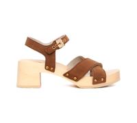 Scholl - Sandales à Talons Hauts - Femme - Chaussures - Brun - Taille: 41 EU