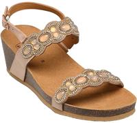 Scholl Sandales d'été pour femme ORTIGIE SANDAL Couleur Beige, beige, 38 EU
