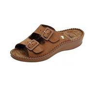 Scholl Sandales sans lanières Weekend, marron, 36 EU