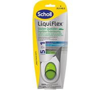 Dr. Scholl's Semelles LiquiFlex Femme - Soutien Mémoire de Forme et Voûte Plantaire - Réduit Fatigue Journée Longue - Confort - Idéal Chaussures de Ville et Quotidiennes - Taille 35,5-40,5-1 Paire