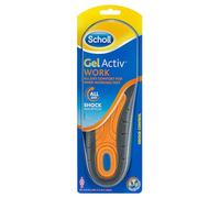 Scholl Semelles de travail GelActiv pour femmes, semelles intérieures à absorption des chocs GelActiv pour rester debout toute la journée - Semelles intérieures pour bottes de travail ou chaussures de travail - Pointures britanniques 3,5 à 7,5, 1 paire (l'emballage peut varier)