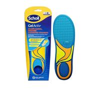 Scholl Semelles GelActiv Chaussures décontractées et baskets, semelles en mousse à mémoire de forme avec technologie GelWave amortissante, confort pour personnes toujours en mouvement, taille L