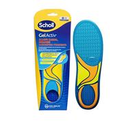 Scholl Semelles GelActiv Chaussures décontractées et baskets, semelles en mousse à mémoire de forme avec technologie GelWave amortissante, confort pour personnes toujours en mouvement, taille S
