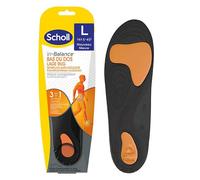 Scholl In-Balance Semelles Orthopédiques Homme & Femme pour Soulager les Douleurs au Bas du Dos avec Soutien Optimal de la Voûte Plantaire et Répartition de la Pression, Taille 42,5-45 - 1 paire