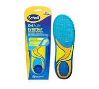 Scholl Semelles intérieures GelActiv Everyday pour femmes, pieds confortables toute la journée, rembourrage en mousse à mémoire de forme et technologie GelWave s'adaptent aux pieds et offrent un