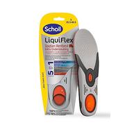 Scholl Semelles LiquiFlex Soutien Renforcé pour Femmes - Mémoire de Forme et Soutien de la Voûte Plantaire, Confort Durable et Soulagement des Pieds Fatigués - Taille 35,5-40,5-1 Paire