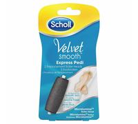 Scholl Soie Doux Express Pedi Rechange Avec Mikrogranulaten (2 x 2 Pièce)