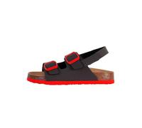 Scholl Turtle Sandale Unisex, Noir, 25 EU
