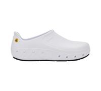 Scholl Ultragrip Shoe, Chaussures pour Professionnels de la santé Unisexe-Adulte, Blanc, 44 EU
