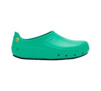 Scholl Ultragrip Shoe, Chaussures pour Professionnels de la santé Unisexe-Adulte, Vert, 35 EU