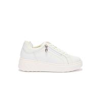 Scholl Urban Zip, Baskets pour Femme avec Semelle intérieure en Memory Cushion - Blanc - 37 EU