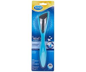 Scholl Velvet Smooth Lot de 2 Limes pour Peau de Cheval avec Particules de Diamant