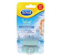 Scholl Velvet Smooth Rape Electrique Wet And Dry 2 Rouleaux