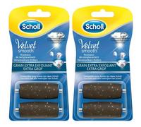 Scholl® Velvet smooth râpe pédicure recharge cristaux de diamants extra Exfoliant Set(S) 2x2 pc(s)