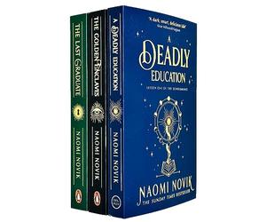 Scholomance Series Collection 3 Books Set By Naomi Novik(A Deadly Education, The Last Graduate, The Golden Enclaves)