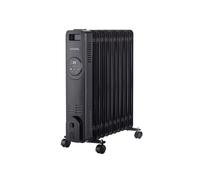 Scholtes Radiateur à bain d'huile 2500w noir - SCHD411N