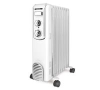 Radiateur bain d'huile 2000w blanc Scholtes schv709b
