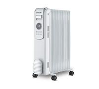 Scholtès Radiateur bain d'huile SCHV909B 2000 W Thermostat électronique Blanc