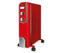 Scholtes Radiateur Bain D'huile 2000w Rouge SCHV709R