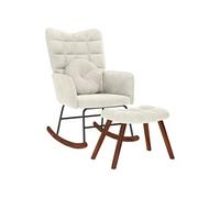 Rocking Chair With Stool, Rocking Chairs With Stools,fauteuil À Bascule Avec Tab