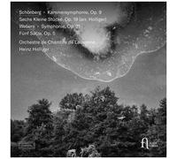 Schonberg Kammersymphonie 9 Sechs Kleine Stucke 19 Arr Holliger Webern Symphonie 21 Funf Satze Op 5