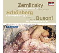 Schonberg, Zemlinsky, Busoni – Symphonie de chambre Op.9; Six Chansons Op.13; Berceuse Op.42 – CD