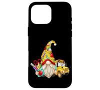 School Bus Driver Graphic for Women and Men Teacher GNOME Coque pour iPhone 16 Pro Max