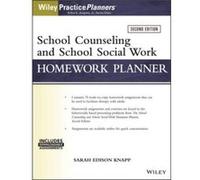 School Counseling and Social Work Homework Planner W Download by Sarah Edison KnappDavid J. Berghuis Sarah Edison KnappDavid J. Berghuis (Auteur)