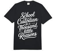 School Custodian for A Thousand Little Reasons - Comfort Colors Adult Heavyweight T-Shirt