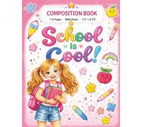 School is Cool: A Motivational Composition Book for Children Ages 5-8/ MWB Star Series: Manifesting Worth and Brilliance