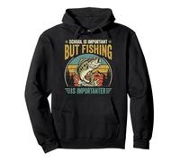 School is Important But Fishing is Importanter Sweat à Capuche
