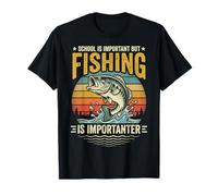 School is Important But Fishing is Importanter T-Shirt
