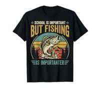School is Important But Fishing is Importanter T-Shirt