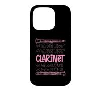 School Marching Band Clarinette Joueur Amour Clarinettiste Pride Coque pour iPhone 14 Pro