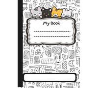 School Notebook: Large College Ruled Notebook for Students, Writing, Studying, Journaling & Note Taking