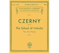 School of Velocity, Op. 299 - Book 1. Solo de Piano.