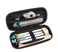 School Pencil Case - 9 Inch 3D Astronaut Cat | EVA Stationery Organizer - Waterproof multilayer bag for kids boys girls students with large capacity for pens markers rulers erasers at home or school