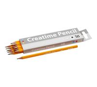 School Pencils, hardness HB, 12pcs