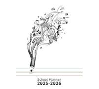 School Planner 2025-2026: Specifically designed for children with learning disabilities - color-coded, clear, effective