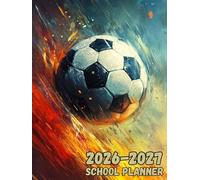 School Planner 2026 2027: Diaries for tracking classes, taking notes, and more for children and youth.
