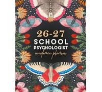 School Psychologist Academic Planner: A Simple Planning for School Psych to Keep Track of All Your Related Documents In One Plaace | Pretty Butterfly
