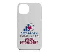School Psychologist Data Driven Empathy LED Behavioral Brain Coque pour iPhone 13