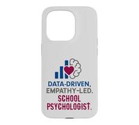 School Psychologist Data Driven Empathy LED Behavioral Brain Coque pour iPhone 15 Pro