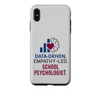 School Psychologist Data Driven Empathy LED Behavioral Brain Coque pour iPhone XS Max