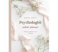 School Psychologist Planner 2026-2027: A Simple Planning School Psych to Keep Track of All Your Related Documents