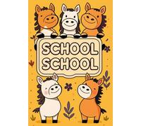 School Quaderno a righe formato A5 con margini Rigo C - Per scuola primaria quarta e quinta classe: Per esercizi di scrittura, compiti e calligrafia, quaderno didattico per studenti di 9-11 anni